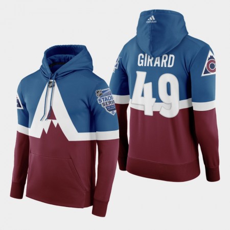 Colorado Avalanche Samuel Girard 49 2020 Stadium Series Pullover Mikiny Hooded - Pánské